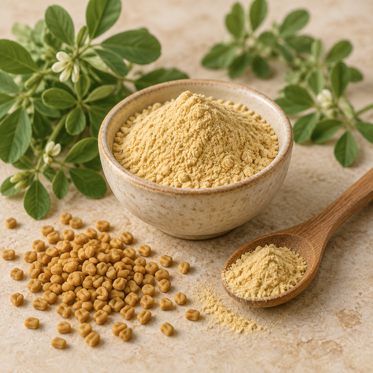 Fenugreek: Ground spice