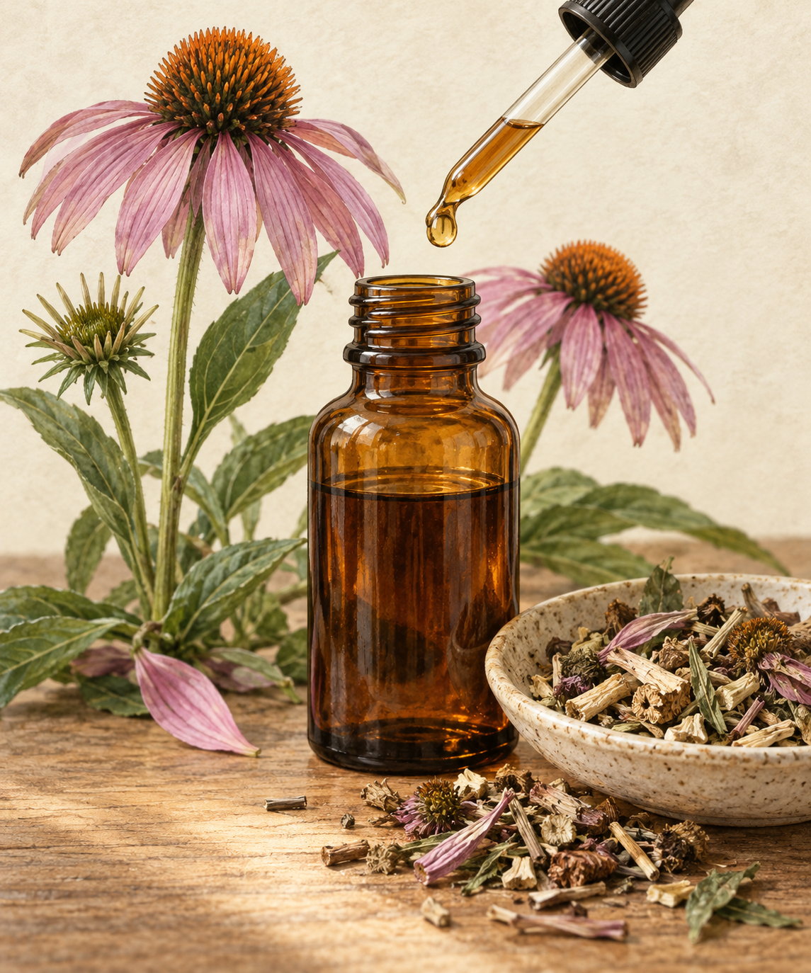 Purple coneflower: Liquid herbal extract