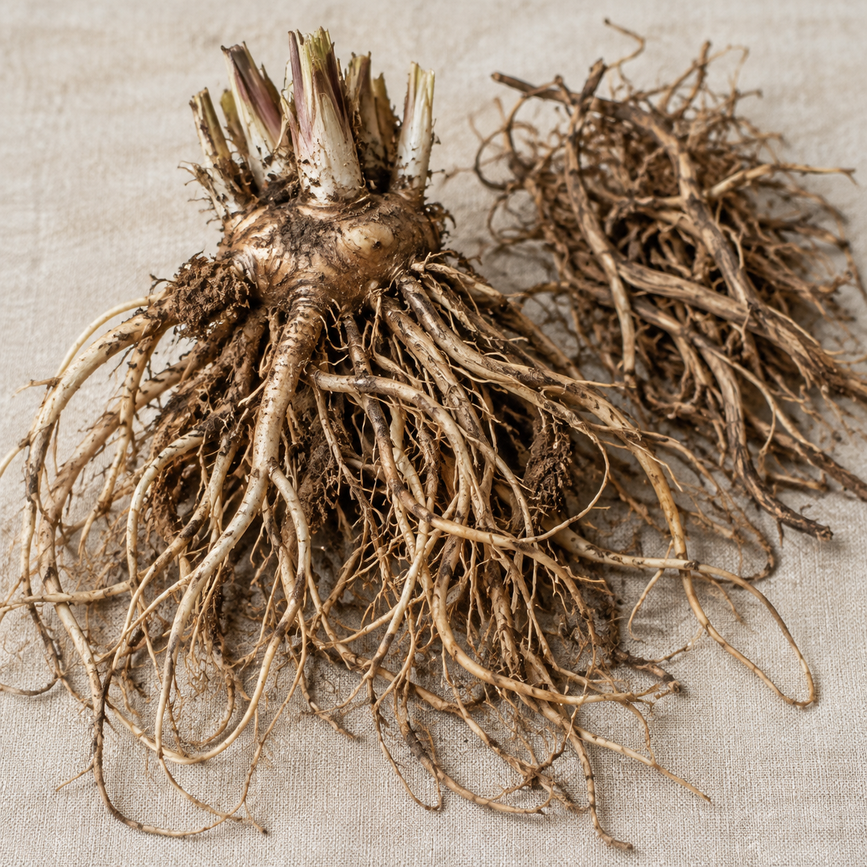 Valerian: Root close-up