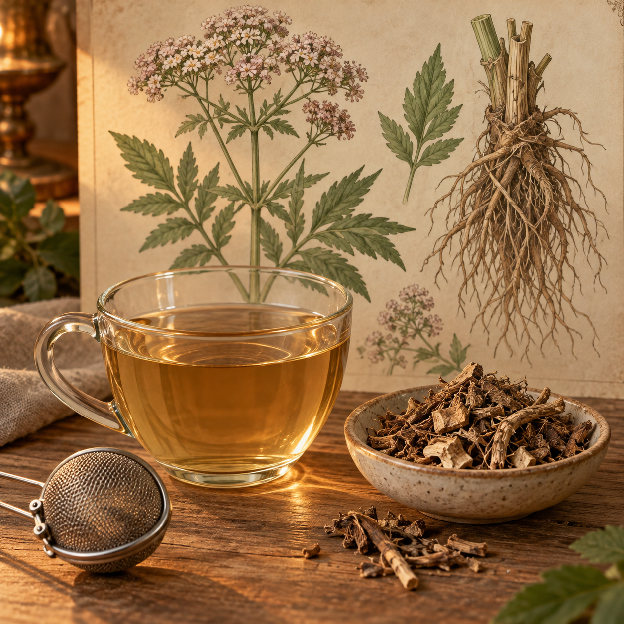 Valerian: Root tea