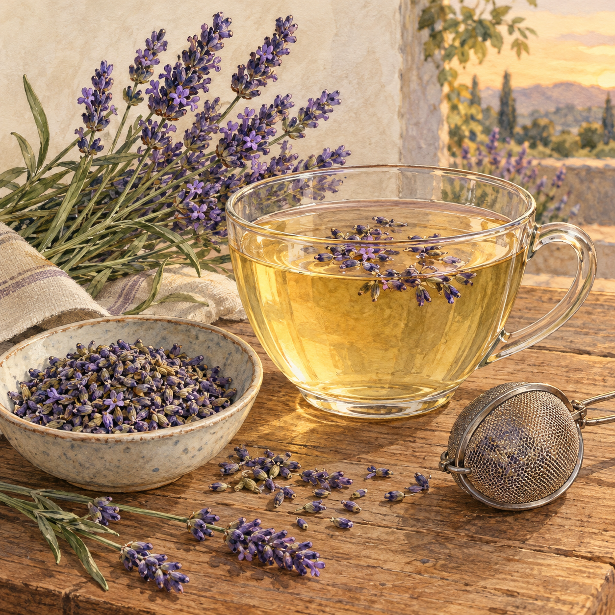 English lavender: Evening infusion