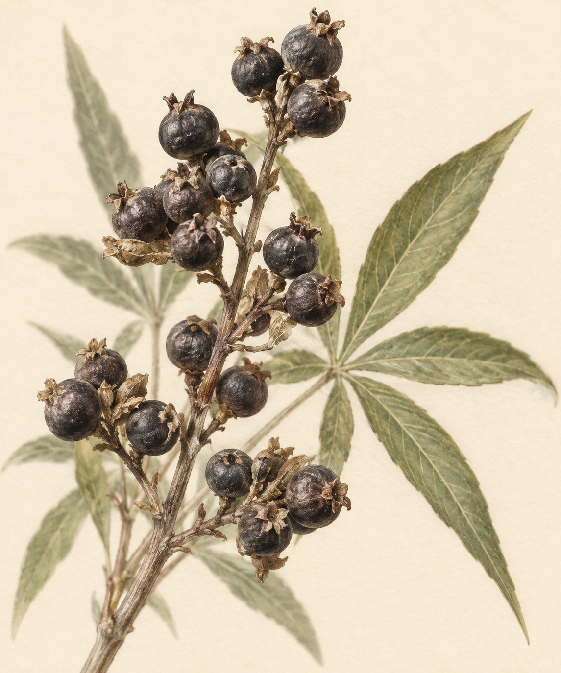 Chaste tree: Medicinal fruits