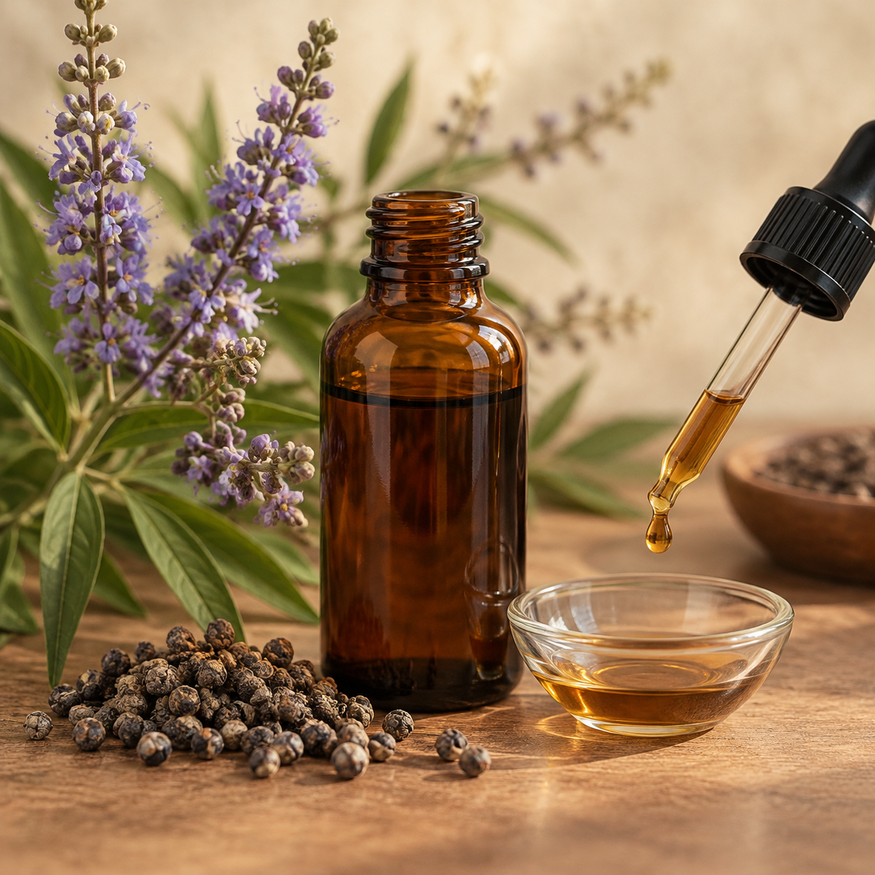 Chaste tree: Berry extract
